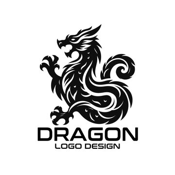 Dragon Vector Logo Design