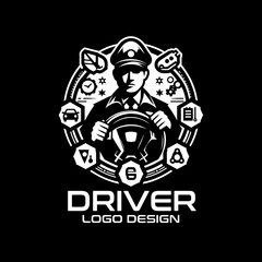 Driver Vector Logo Design