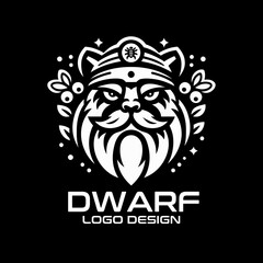 Dwarf Vector Logo Design