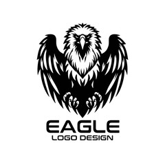 Obraz premium Eagle Vector Logo Design