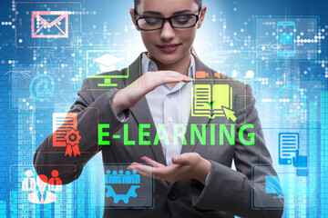 E-learning concept as modern way of education