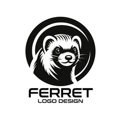 Ferret Vector Logo Design