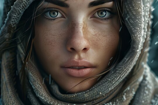 Each Word She Utters Carries Weight: Shaping the Divine Light