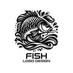 Fish Vector Logo Design
