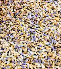 background of a lot of dried flowers
