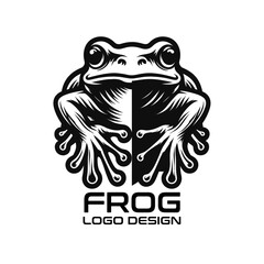 Frog Vector Logo Design