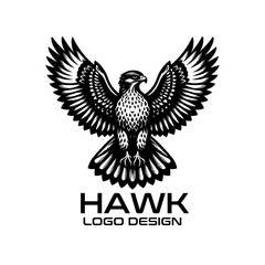 Hawk Vector Logo Design