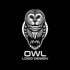 Owl Vector Logo Design