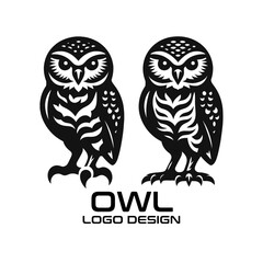 Owl Vector Logo Design
