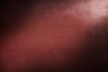 Abstract grunge texture in red color. Red metal background with scratches