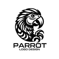 Parrot Vector Logo Design