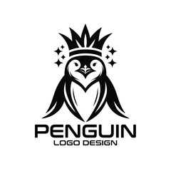 Penguin Vector Logo Design