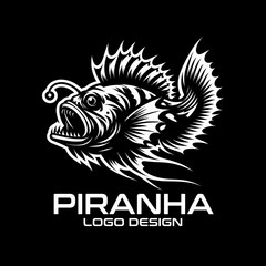 Piranha Vector Logo Design