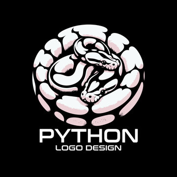 Python Vector Logo Design