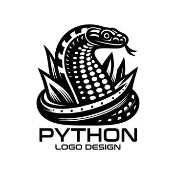 Python Vector Logo Design