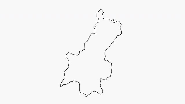 sketch map of Janakpur in nepal