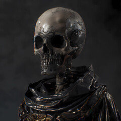 skeleton of a person