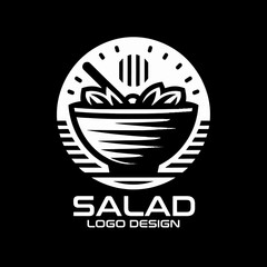 Salad Vector Logo Design