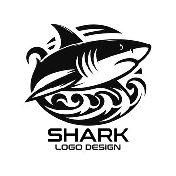 Shark Vector Logo Design