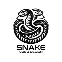 Snake Vector Logo Design