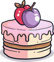 The Art of Sweet Indulgence A Comprehensive Guide to Cake Vector Illustrations