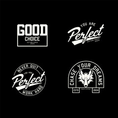 Modern graphic t-shirt streetwear style minimalist logo clothing brand templates