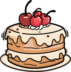 Cake Artistry Unleashed Exploring Vector Wonders