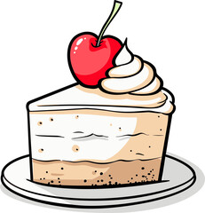 Whimsical Confections Exploring Vectorized Pastries