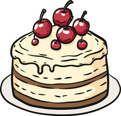 Vectorized Confections Navigating Digital Delights