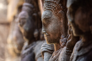 Cambodian Temple Statue