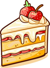 Artistic Appetites Satisfying Cravings with Cake Vector Designs