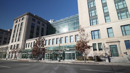 Washington, DC, USA - 12 26 2021: General Services Administration GSA headquarters Building...