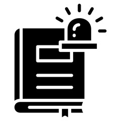 Fototapeta premium Regulatory Beacon Icon Element For Design