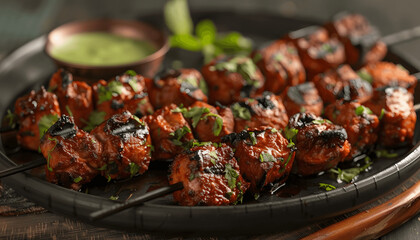 Picture a plate of sizzling tandoori kebabs straight from the clay oven emitting an irresistible ar...