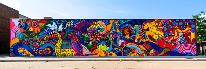 Vibrant Fusion of Past and Present: A Visual Narration of Kansas City through Mural Art