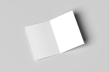 Dl A4 Bifold Mockup