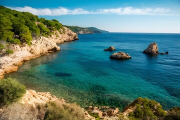 Picture Idyllic island of Mallorca captivates with its stunning natural beauty