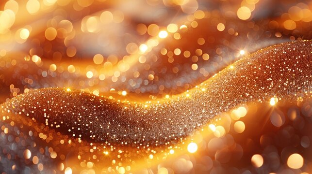 Abstract luxury gold color glitter shiny
