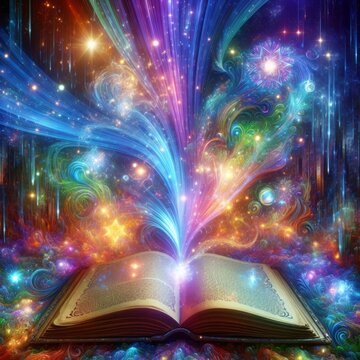 Source of Magic: Magic Book and Fountain of Magic, magic, spells, artifact, sacrament, mysticism
