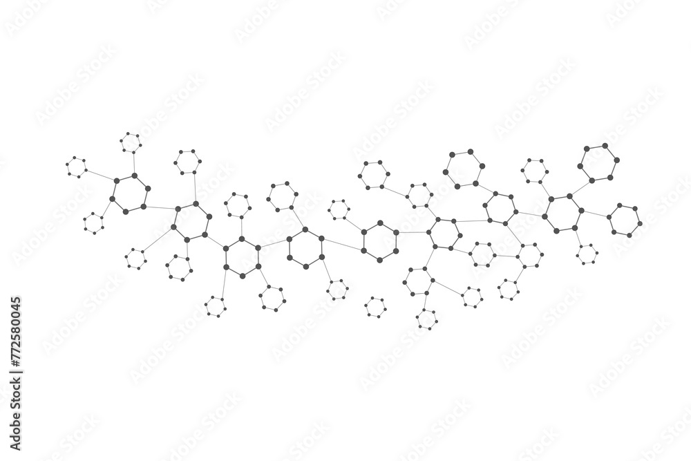 Poster . Abstract technology shape. Science abstract shape with copy space.