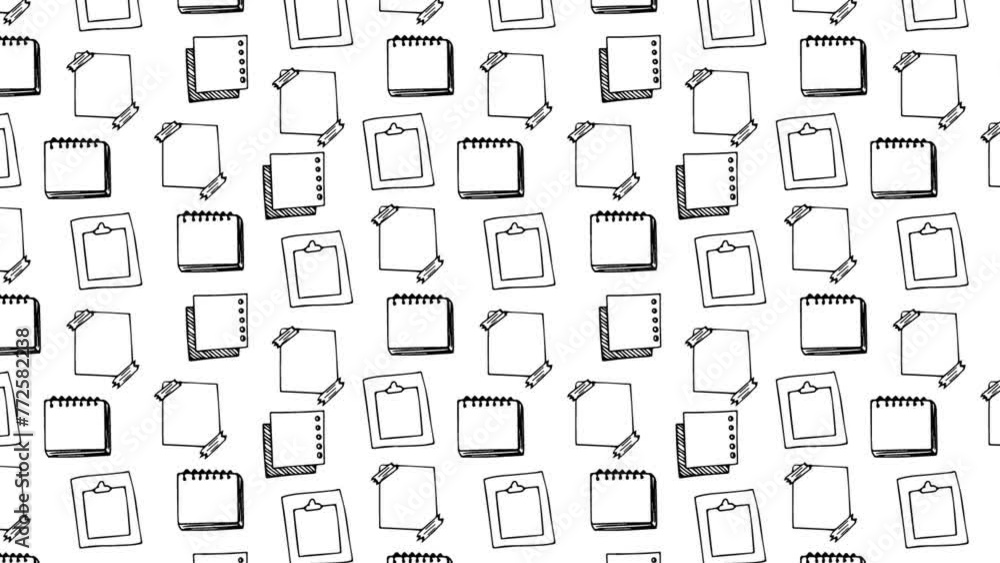 Poster seamless pattern. doodle pattern. a pattern for textiles. textile. package. package. print. backgrou