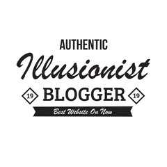authentic illusionist blogger logo