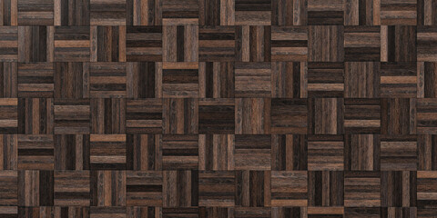 Seamless wooden parquet texture. Wooden texture or background for design.