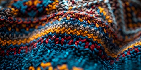 knitted background, web banner design, wool, yarn,