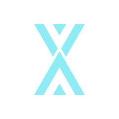 Monogram X. Design vector X logo. Monogram initial letter mark X logo design. Monogram design vector logo. Monogram initial letter mark X logo design. Simple X monogram. Monogram X design logo
