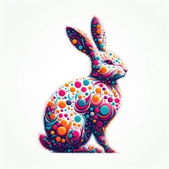 Isolated Colorful Animal on a Clear PNG Canvas, Generative AI