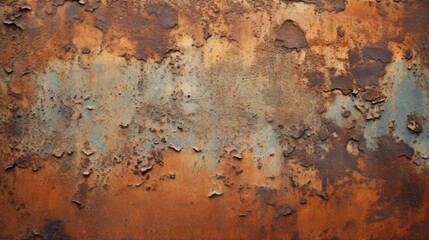 Rust Metal Texture Background. Generative AI