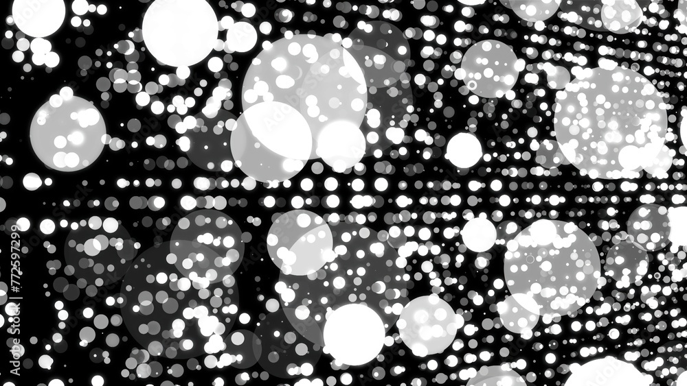 Poster digital world data space dots. computer generated 3d render