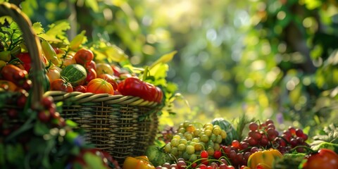 vegetable and fruit market Generative AI