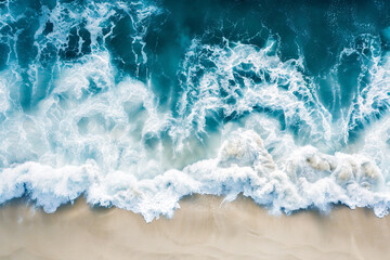 El mar y sus olas - obrazy, fototapety, plakaty